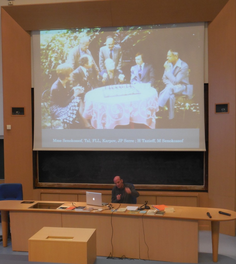 Olivier Salon, conférence sur Le Lionnais, 2 avril 2015
